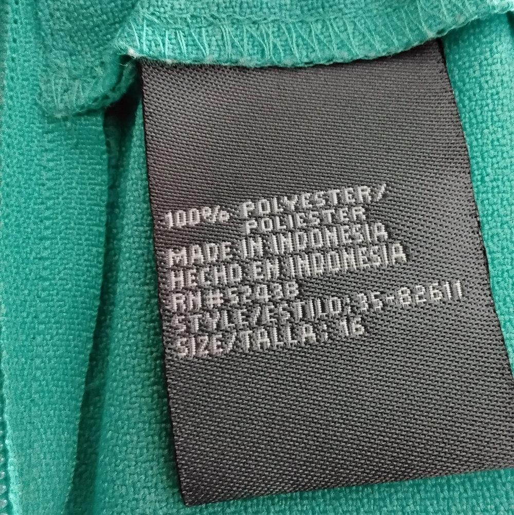 Kornet Teal Three-Piece Blazer Set - Picture 8 of 9